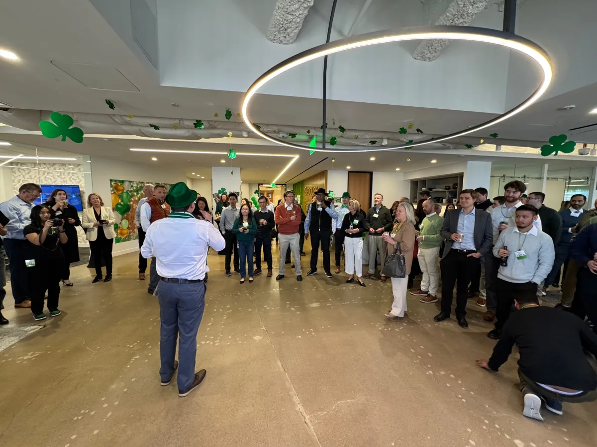 St. Patrick's Day networking mixer